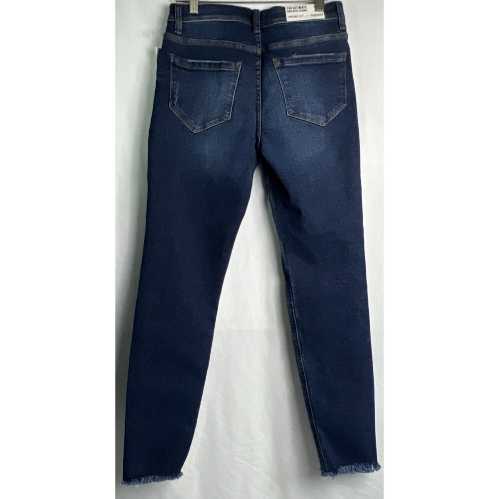 Kensie Jeans Vintage Luxe Ultimate High Rise Skinny 4/27 NWT - Picture 3 of 8